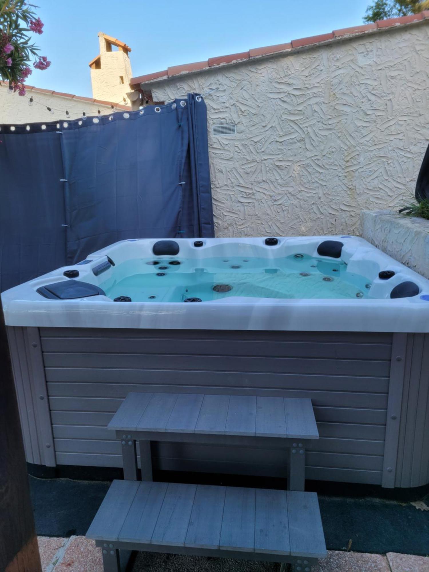 Logement Entier Et Calme 55M2 Avec Spa - Sauna Et Borne De Recharge 7Kw Leilighet Meyreuil Eksteriør bilde